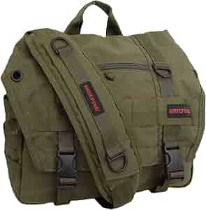 ★美品 BRIEFING ブリーフィング ショルダー カーキ BRL201L45 BRIEFING ショルダーバッグ ブリーフィング エーティーランス AT
